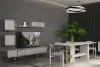 Beril Beyaz Yemek Odası